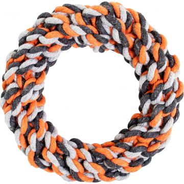 Kruh HipHop bavlněný 15 cm / 130 g šedá, tm.šedá,