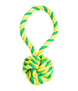 Přetahovadlo HipHop bavlněné 24 cm /190 g limetkov