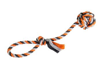 Přetahovadlo HipHop bavlněný míč 9 cm, 58 cm / 300