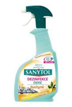 SANYTOL čistič Kuchyně desinfekce 500ml MR