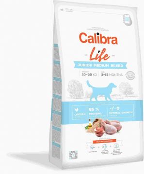 Calibra Dog Life Junior Medium Breed Chicken 2,5kg