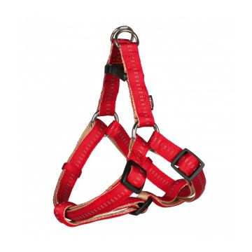 Postroj SOFTLINE ELEGANCE 80-100 cm/25mm (XL), -červeno/béžový