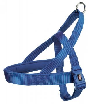 Postroj PREMIUM COMFORT 78-100cm/50mm (XL), - královská modrá