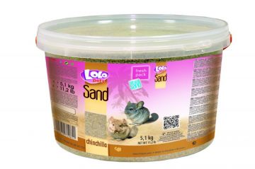 LOLO písek pro činčily v kyblíku 3L 5,1 kg