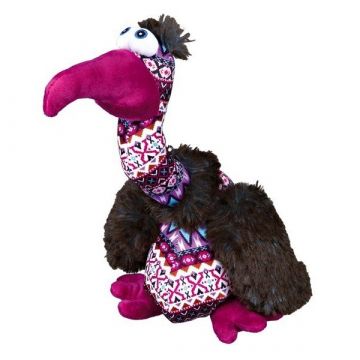 Sup Elfriede barevný, s červeným zobákem, látka/plyš 28 cm