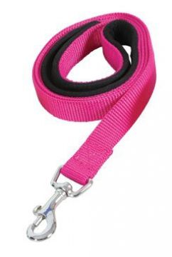 Vodítko pes SOFT NYLON růžové 20mm/1m