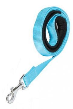 Vodítko pes SOFT NYLON tyrkysové 20mm/1m