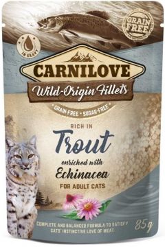 Carnilove Cat Pouch Trout Enriched & Echinacea 85g