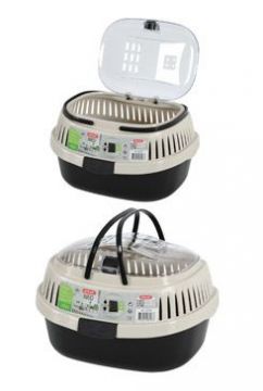 Přepravka pro hlodavce NEO bílá/černá