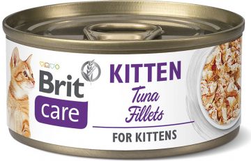 Brit Care Cat konz Fillets Kitten Tuna 70g