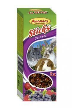 Avicentra tyčinky velký hlodavec - lesní ovoce 2ks