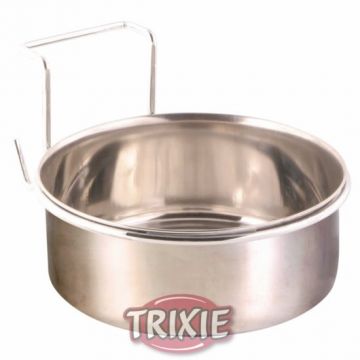 Nerezové závěsné krmítko 300ml/9cm