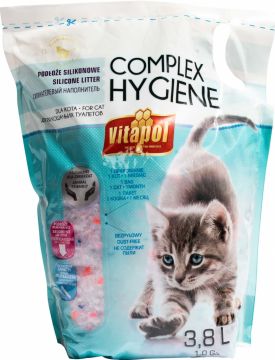 VITAPOL silicagel COMPLEX HYGIENE pro kočky 3,8 L
