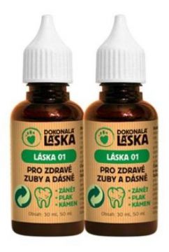 Láska 01 Pro zdravé zuby a dásně psů 100ml