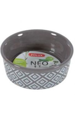 Miska keramická NEO hlodavec kočka 250ml hnědá