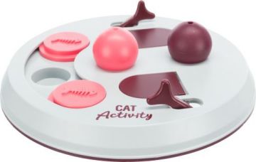 Cat Activity FLIP BOARD, strategická hra, o 23, vínová/růžová/šedá