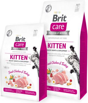 Brit Care Cat GF Kitten Healthy Growth&Develop. 0,4kg