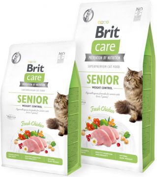 Brit Care Cat GF Senior Weight Control 0,4kg