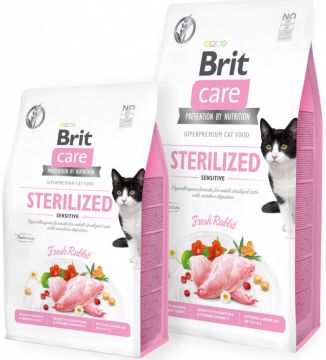 Brit Care Cat GF Sterilized Sensitive 0,4kg