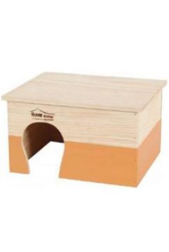 Domek pro hlodavce HOME COLOR XL oranžový
