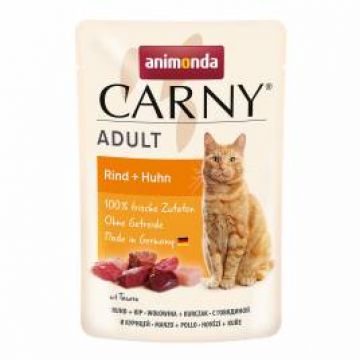 Carny Kitten 85 g hovězí, telecí+kuřecí, kapsička pro koťata