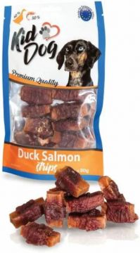 KIDDOG losos obalený kachním masíčkem 80 g