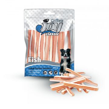Calibra Joy Dog Classic Fish&Chicken Sandwich 250g NEW