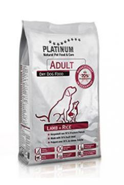 Platinum Adult Lamb+Rice 5kg