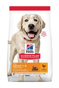 Hill's Can.Dry SP Light Adult Large Chicken 14kg