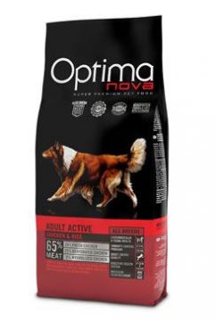 Optima Nova Dog Adult active 12kg