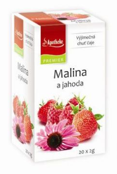 Čaj Apotheke Malina a jahoda 20sacc