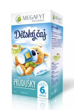 Čaj Megafyt dětský pří nachlazení Průdušky 20 sacc