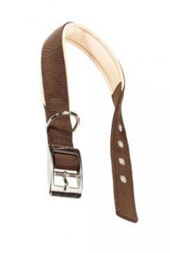 Obojek nylon DAYTONA C 35cmx15mm hnědý