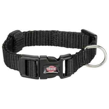 Obojek PREMIUM 15-25 cm/10 mm (XXS-XS), - černý