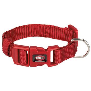 Obojek PREMIUM 15-25 cm/10 mm (XXS-XS), - červený