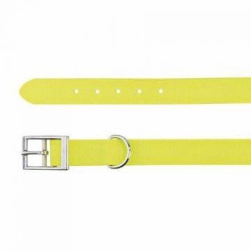Easy Life obojek PVC M-L 43-51 cm/20 mm neon žlutý