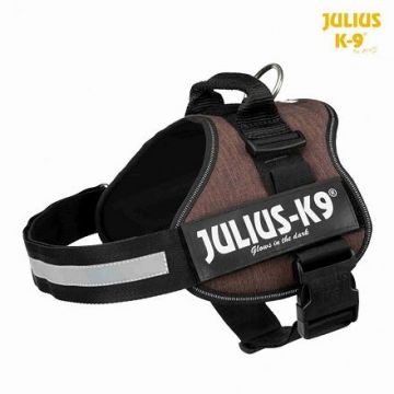 Julius-K9 silový postroj Baby 2/XS-S 33-45 cm, - kávová hnědá