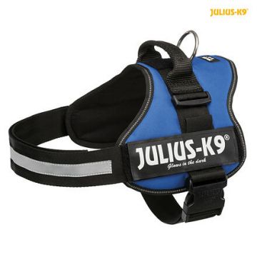 Julius-K9 silový postroj 3/XL 82-118 cm, - modrá