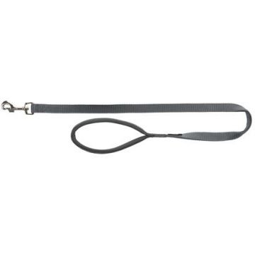 Vodítko PREMIUM s vyplněnou rukojetí 1m/25mm (L-XL), - grafit