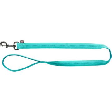 Vodítko SOFTLINE ELEGANCE, L-XL: 1,00m/ 25mm, oceán/petrolejová