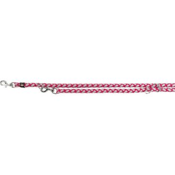 Vodítko CAVO kulaté reflexní přepínací, L-XL: 2m/o 18 mm, fuchsie