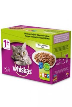 Whiskas kapsa Mixovaný výběr v želé 12x100g