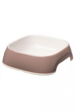 Miska plast GLAM MEDIUM 0,75l béžová
