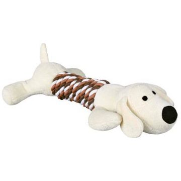Plyšová aportovací zvířátka pes/hroch 32 cm