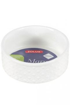 Miska keramická MARGOT hlodavec 100ml bílá