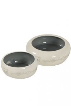 Miska keramická hlodavec 100ml béžová