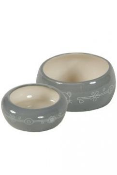 Miska keramická hlodavec 100ml šedá
