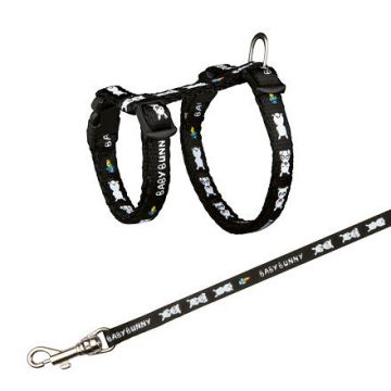 Postroj pro králíky s motivem BABY BUNNY 20-33 cm/8 mm