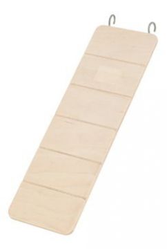 Žebřík pro hlodavce dřevěný 30x9,5cm