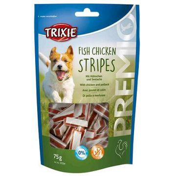Premio STRIPES Ligh pásky kuře-losos 75 g